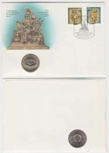 DDR Numisbrief mit 5 Mark Zeughaus Berlin 1990 (140295)