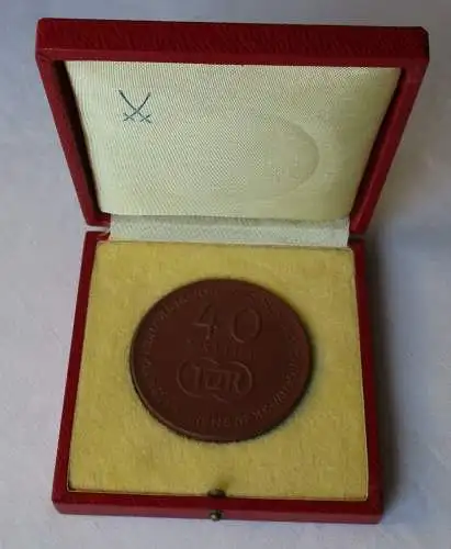 DDR Medaille 40 Jahre TUR Transformatoren- und Röntgenwerk Dresden (103351)