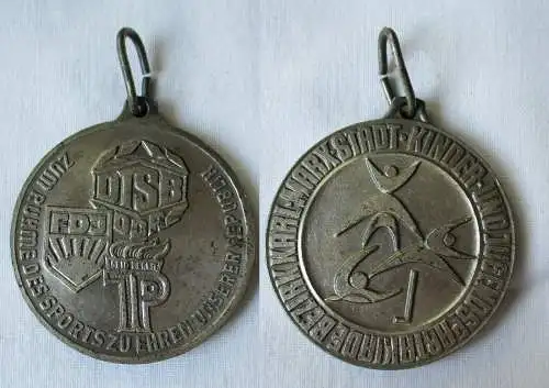 DDR Medaille Kinder & Jugend Spartakiade Bezirk Karl Marx Stadt  (128065)