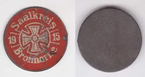Brotmarke Saalkreis (Halle) eisernes Kreuz 1915 1. Weltkrieg (122710)