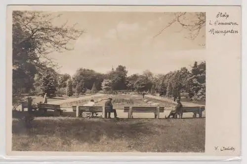 16860 AK Stolp in Pommern - Rosengarten 1941