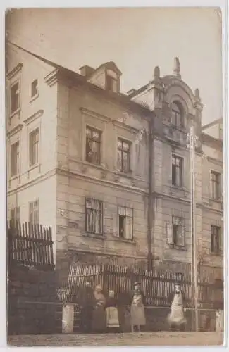 05926 Foto Ak Leipzig Kleinzschocher Wohnhaus um 1920