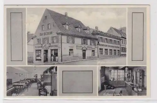 27135 Mehrbild Ak Freyburg a.U. Gaststätte zur Haldecke um 1940