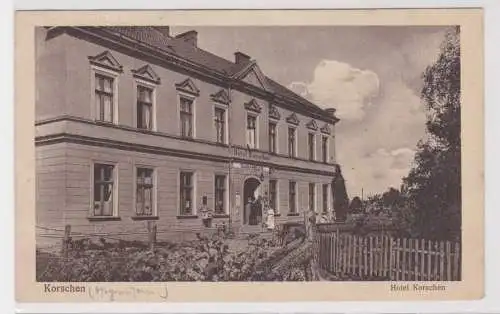19729 Feldpost Ak Korschen Korsze Hotel Korschen1917