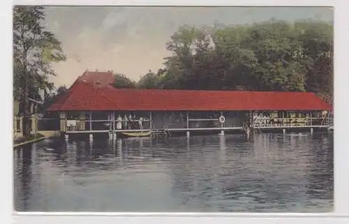 27556 Ak Badeanstalt und Schwimmbad Marl 1927
