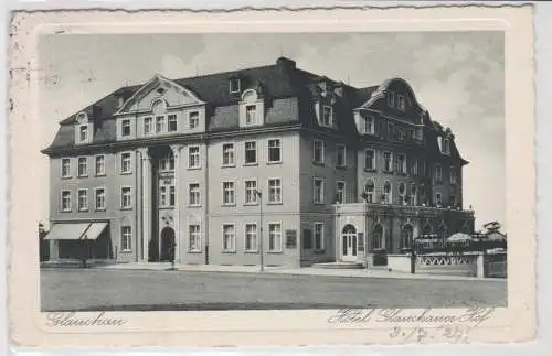 92670 Ak Glauchau Hotel Glauchauer Hof 1929