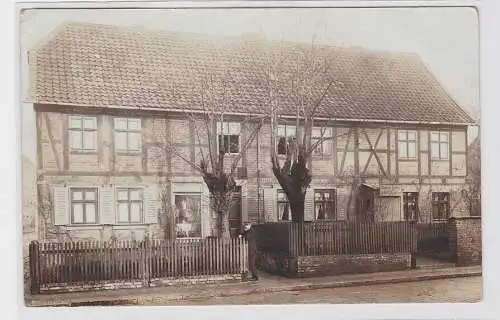 93258 Foto AK Weißenfels - Robert Detter Sattler & Tapezierer um 1910