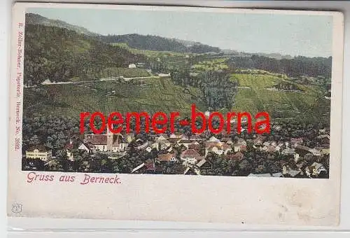 36946 Ak Gruß aus Berneck Schweiz Totalansicht um 1900
