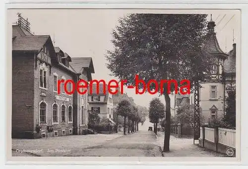 76274 Ak Großröhrsdorf in Sachsen am Postamt 1938