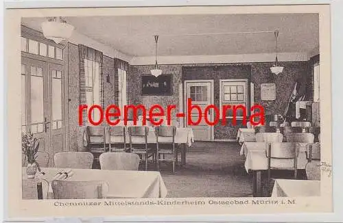 74694 Ak Chemnitzer Mittelstands-Kinderheim Ostseebad Müritz i.M. um 1920