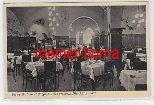 73002 Ak Frankfurt am Main Hotel und Restaurant Salzhaus 1939