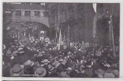 65079 Ak 8. Deutsches Sängerbundesfest Nürnberg 28.07.1912 Ober-Österreich
