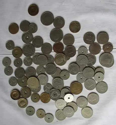 80 Kleinmünzen Norwegen 231 Kronen Nominale (106700)