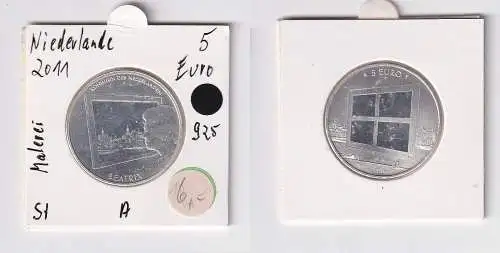5 Euro Silber Münzen Niederlande 2011 Niederländische Malerei (165706)