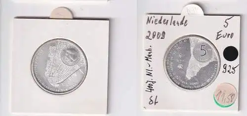 5 Euro Silber Münzen Niederlande 2009 400 Jahre Neu-Amsterdam Manhattan (165567)