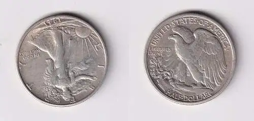 1/2 Dollar Silber Münze USA 1943 (140300)