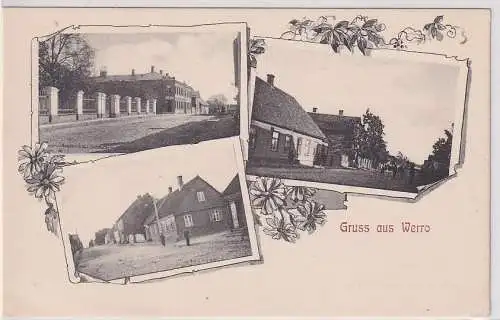 907914  Mehrbild Feldpost Ak Gruß aus Werro Võru Estland 1918