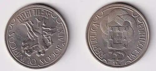 250 Escudos Gedenk Münze Portugal 1988 Olympiade Seoul Läufer/147076