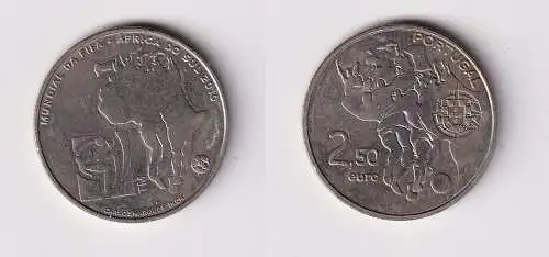 2,5 Euro Münze Portugal 2010 Fußball Weltmeisterschaft 2010 Südafrika (155412)