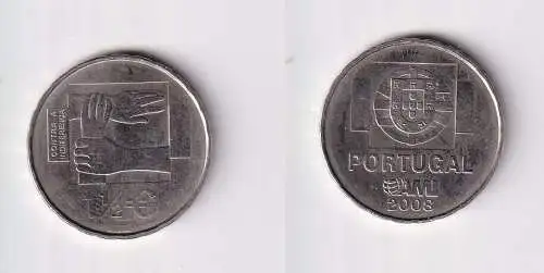 1,5 Euro Münze Portugal 2008 AMI Gegen die Gleichgültigkeit (159625)