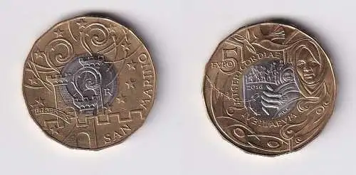 5 Euro Münze San Marino Giubileo della Misericordia 2016 (158997)