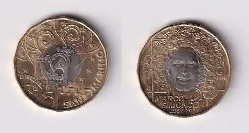 5 Euro Münze San Marino 30. Geburtstag Marco Simoncelli 2017 (157325)