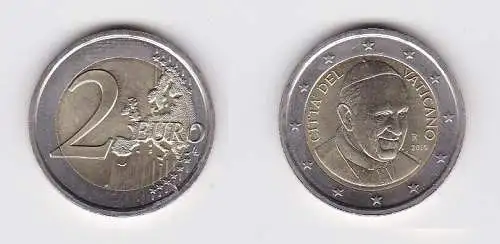 Vatikan 2014 2 Euro Gedenkmünze Papst Franziskus (166375)