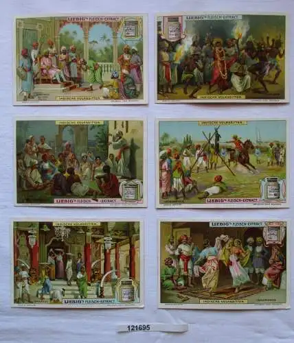 4/121695 Liebigbilder Serie Nr. 645 Indische Volkssitten 1905