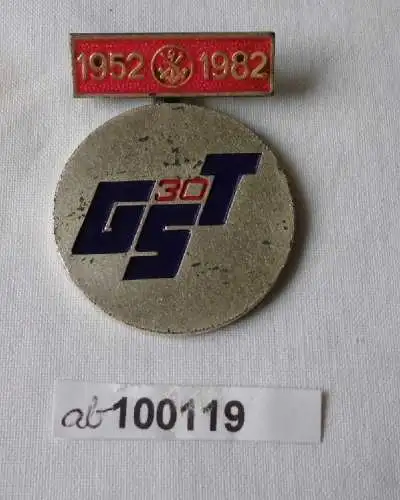DDR Abzeichen Erinnerungsabzeichen 30 Jahre GST 1952-1982 (100119)