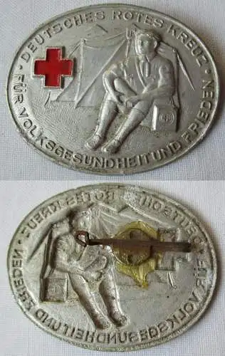 DDR Abzeichen DRK Jugend Rot Kreuz Helfer Volksgesundheit und Frieden (117668)