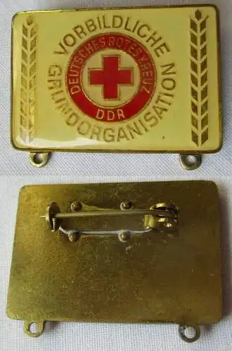 DDR Abzeichen DRK Ehrentitel "Vorbildliche Grundorganisation" (110935)