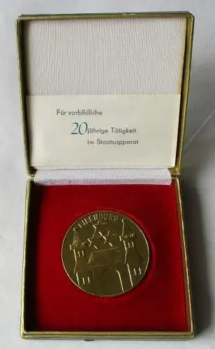Medaille Vorbildliche 20 jährige Tätigkeit im Staatsapparat Eilenburg (142624)
