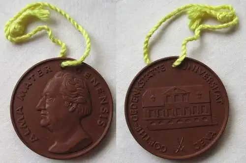 DDR Medaille Goethe-Gedenkstätte Universität Jena Alma Mater Jenensis (110416)