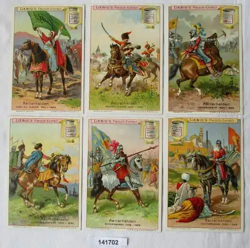 7/141702 Liebigbilder Serie Nr. 541 Reiterhelden 1902