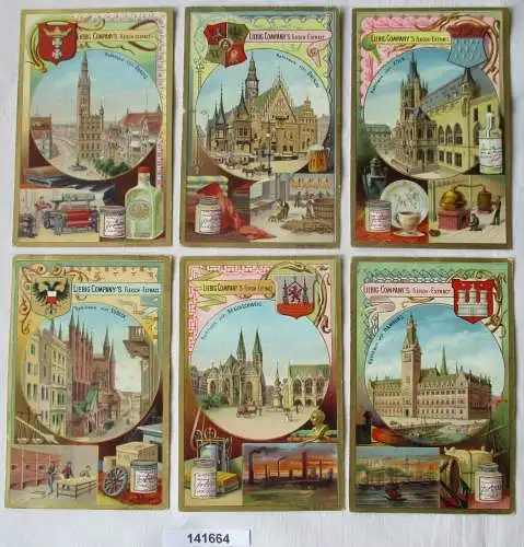 7/141664 Liebigbilder Serie Nr. 338 Rathaus (deutsches) Jahrgang 1896