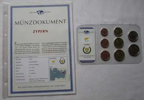 KMS Das Geld der Welt Kursmünzensätze der Welt Zypern + Zertifikat (154960)