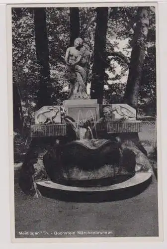 19249 Ak Meiningen in Thüringen - Bechstein Märchenbrunnen 1935