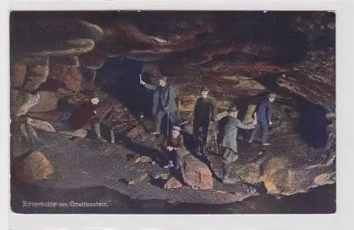 89136 AK Ritterhöhle am Greifenstein - Greifenstein Berghaus Ehrenfriedersdorf