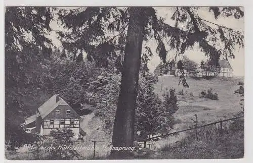 80667 Ak Partie an der Hüttstattmühle bei Ansprung 1925