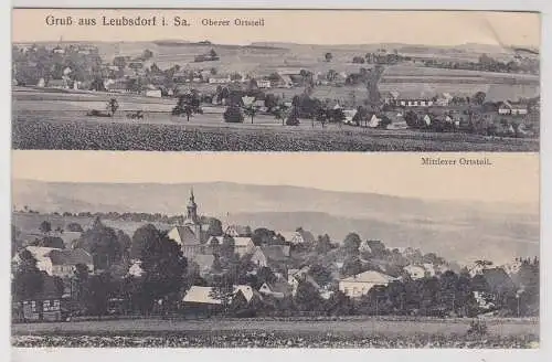 38912 Mehrbild Ak Gruß aus Leubsdorf in Sachsen 1916