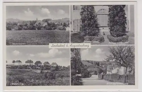 99107 Mehrbild Ak Leubsdorf bei Augustusburg Siedlung usw. um 1940