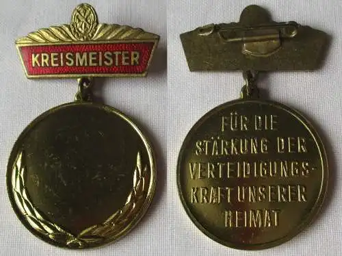 DDR Abzeichen GST Kreismeister Stärkung der Verteidigungskraft (117010)