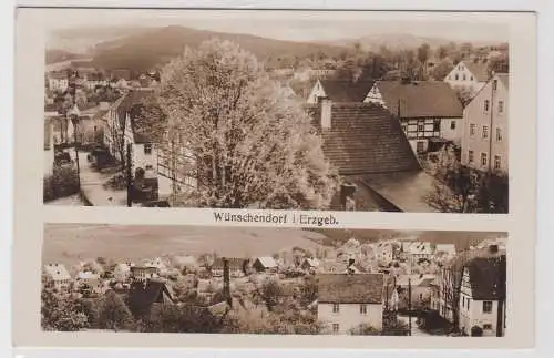 42024 Mehrbild Ak Wünschendorf im Erzgebirge 1933