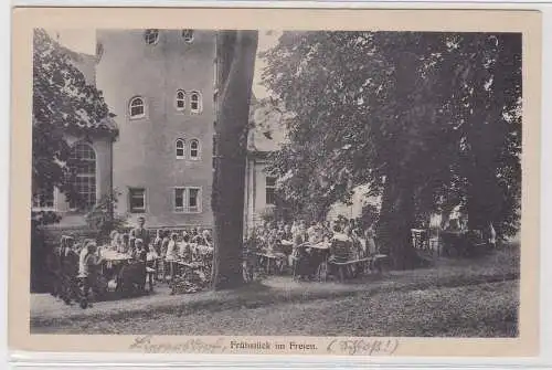 49990 Ak Chemnitzer Erholungsheim Schloß Lippersdorf um 1920