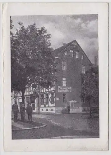 96399 Ak Northeim am Harz Gasthaus Deutsche Eiche um 1940