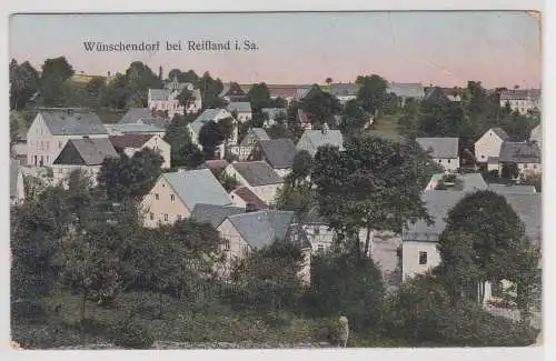 83700 Ak Wünschendorf bei Reifland im Erzgebirge 1911