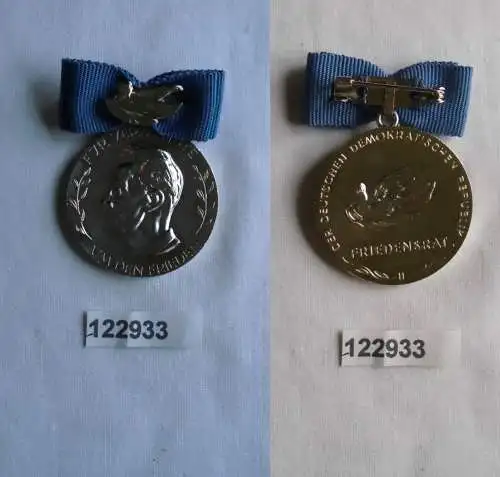 DDR Medaille Deutsche Friedensmedaille Friedensrat der DDR FR (122933)