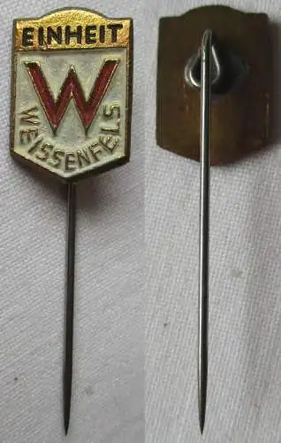 DDR Sport Anstecknadel Mitgliedsabzeichen BSG Einheit Weissenfels (145671)