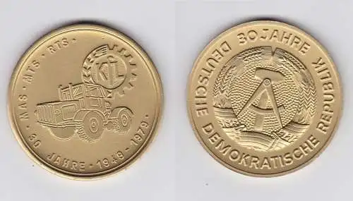 DDR Medaille 30 Jahre DDR 30 Jahre MAS MTS RTS KfL 1949 - 1979 (145087)