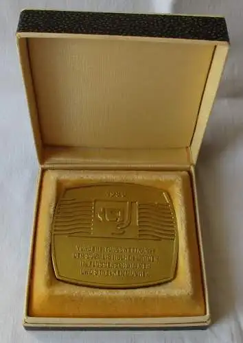 DDR Medaille Vorbereitungswettkampf soz. Länder im Flossenschwimmen 1980 /143609